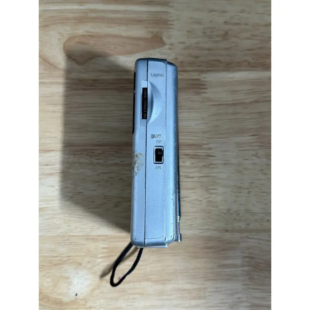 Sony ICF-S10MK2 Pocket Radio with Speaker - Silver